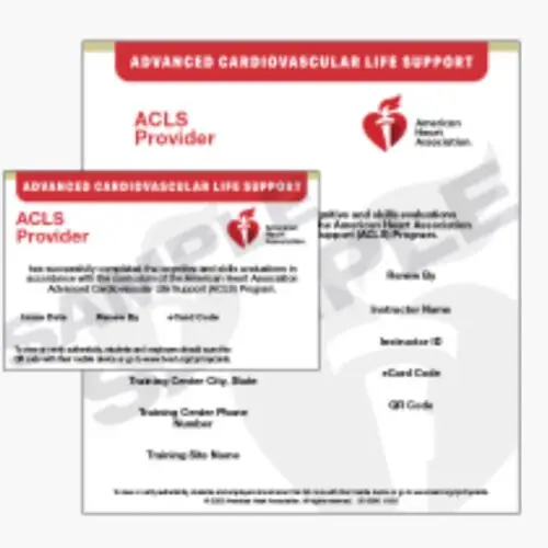 ACLS Provider Certification