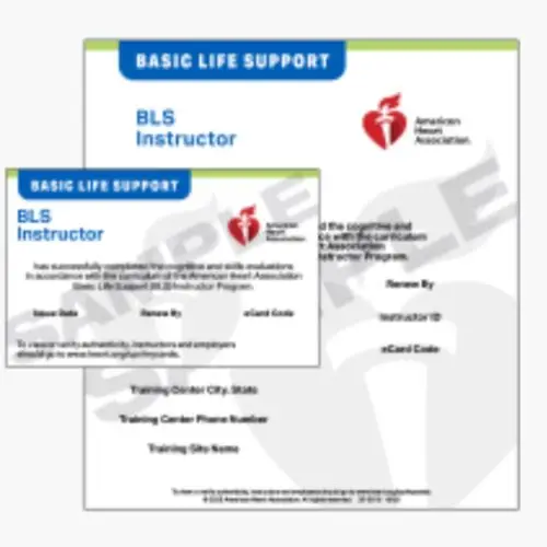 BLS Instructor Certification
