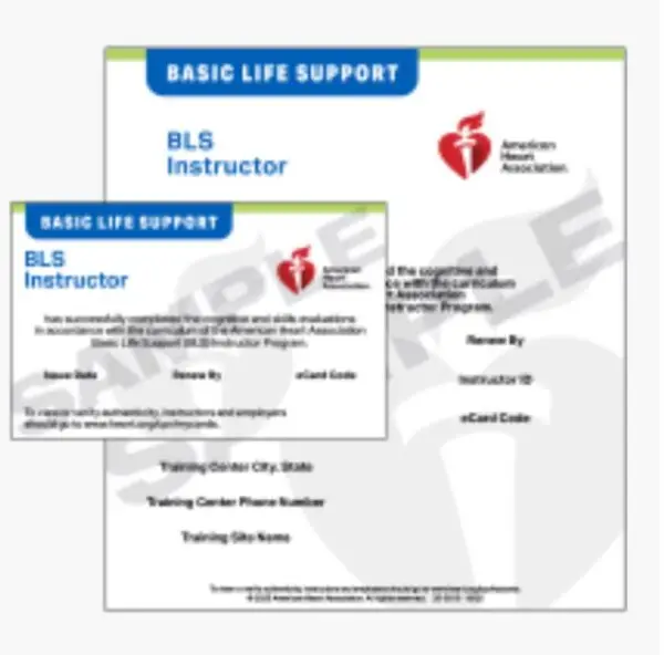 BLS Instructor Certification